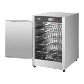 Hot Box Food Warmer 5-Tier Concession Warming Cabinet with Water Tray for Pizza